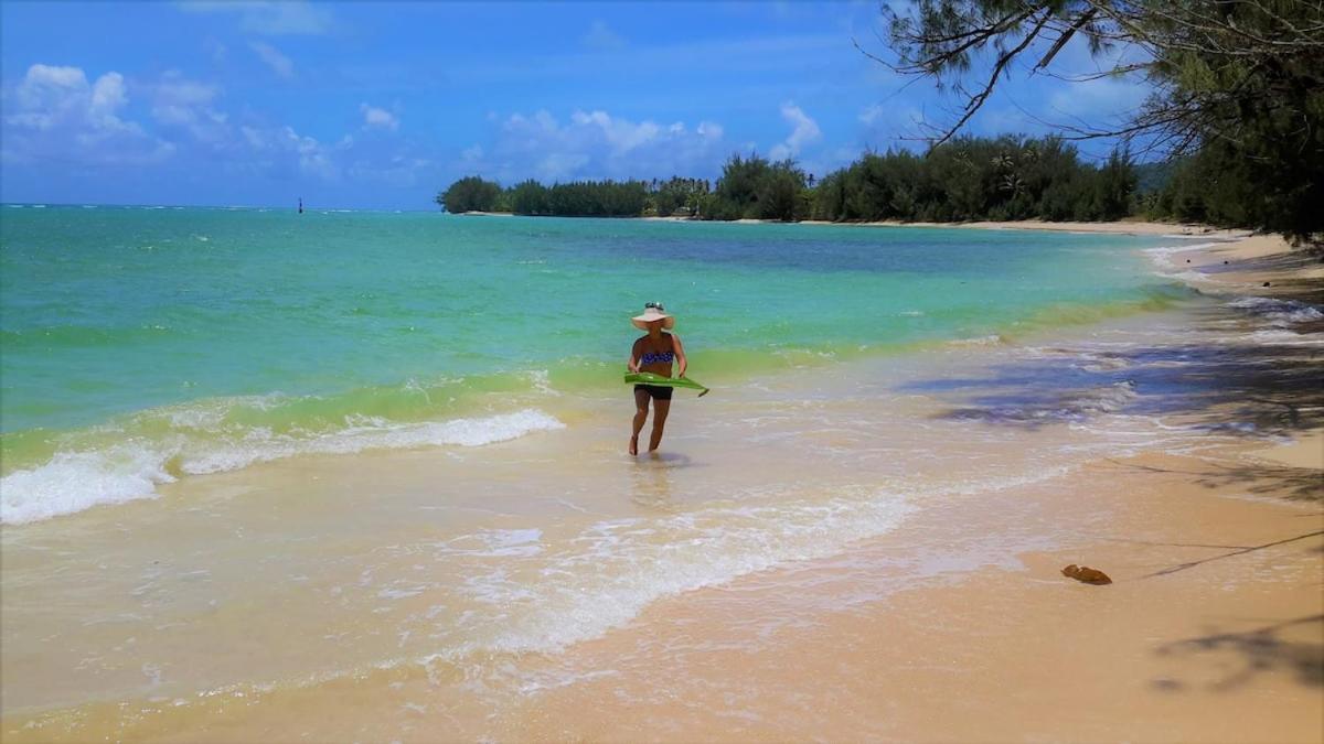 Mara'Ai Le Spot Tubuai, Chambre Triple Deluxe Mahu Sdb Privee Avec Piscine Mataura Eksteriør bilde