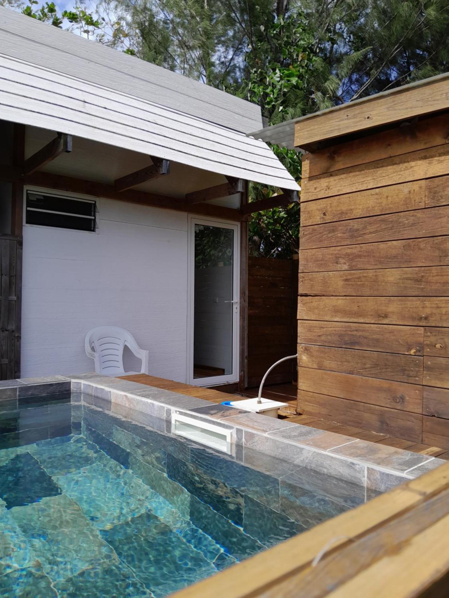 Mara'Ai Le Spot Tubuai, Chambre Triple Deluxe Mahu Sdb Privee Avec Piscine Mataura Eksteriør bilde