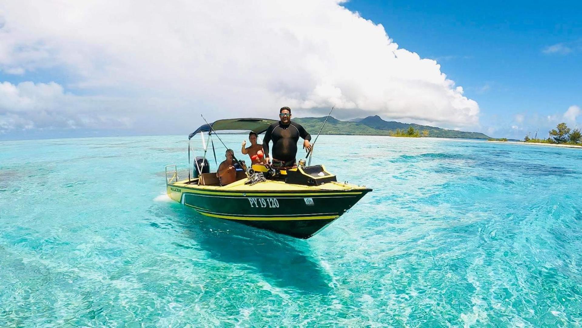 Mara'Ai Le Spot Tubuai, Chambre Triple Deluxe Mahu Sdb Privee Avec Piscine Mataura Eksteriør bilde