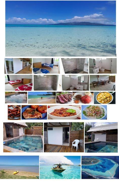 Mara'Ai Le Spot Tubuai, Chambre Triple Deluxe Mahu Sdb Privee Avec Piscine Mataura Eksteriør bilde